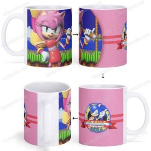 Amy Rose Mug Wrap Digital Download